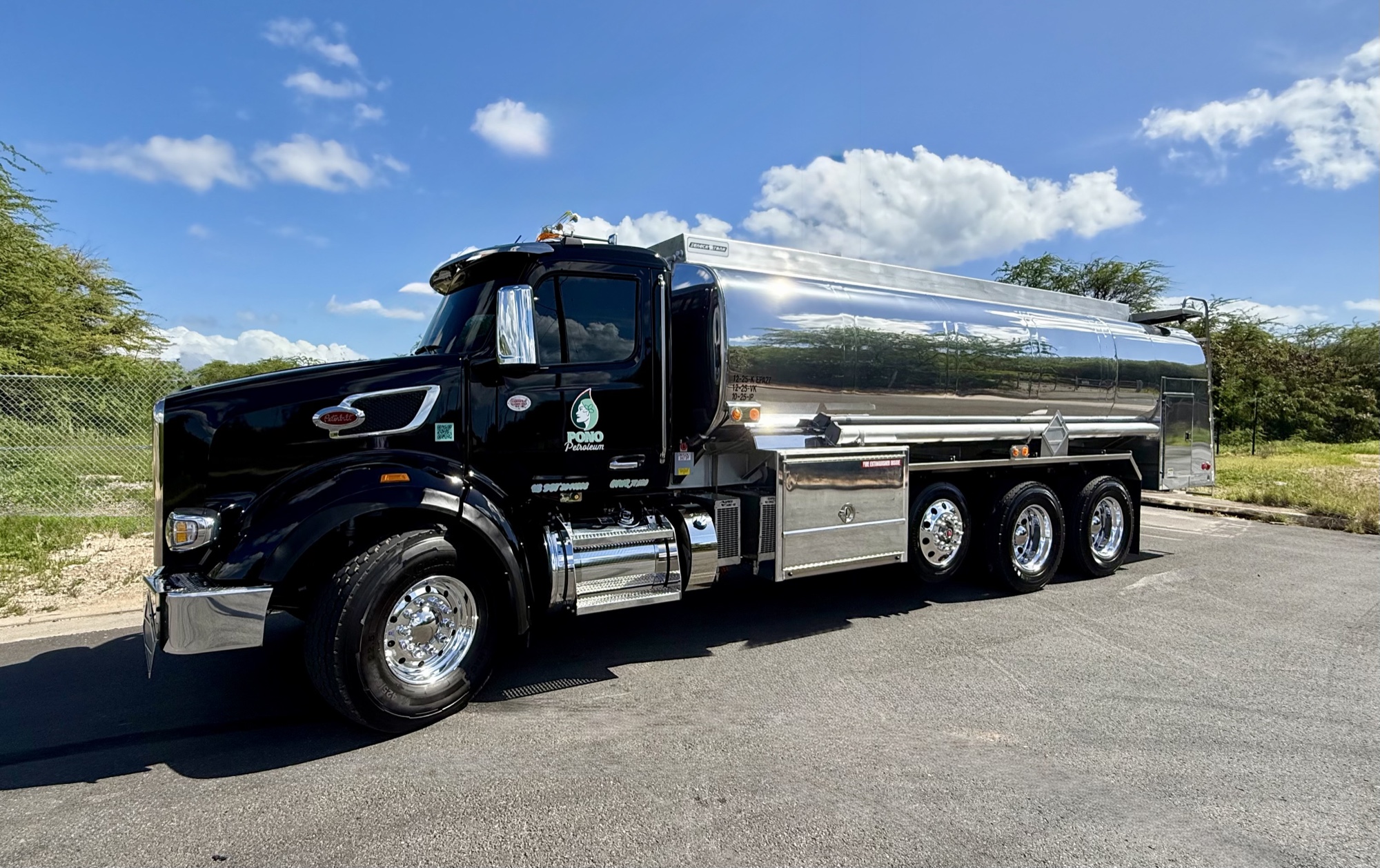 Pono Petroleum fuel truck ready for delivery